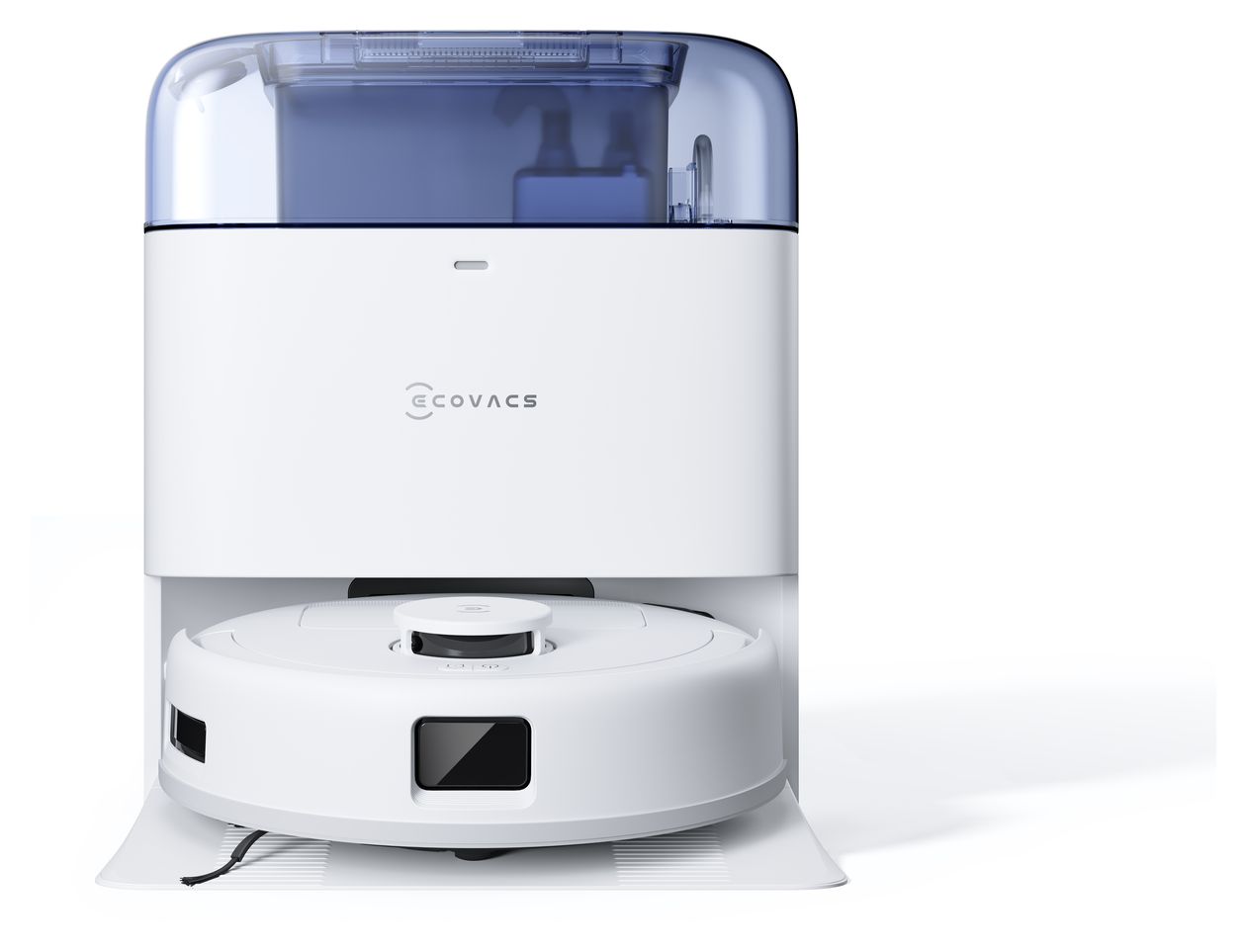 Deebot Mini Saugroboter nass/trocken 150 min Akku 9000 Pascal Leistung  (Blau, Weiß) 