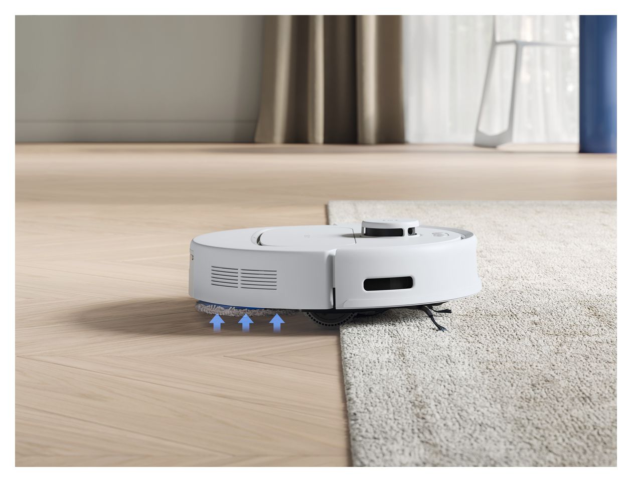 Deebot N30 Pro Omni Saugroboter nass/trocken 320 min Akku 10000 Pascal Leistung  (Weiß) 