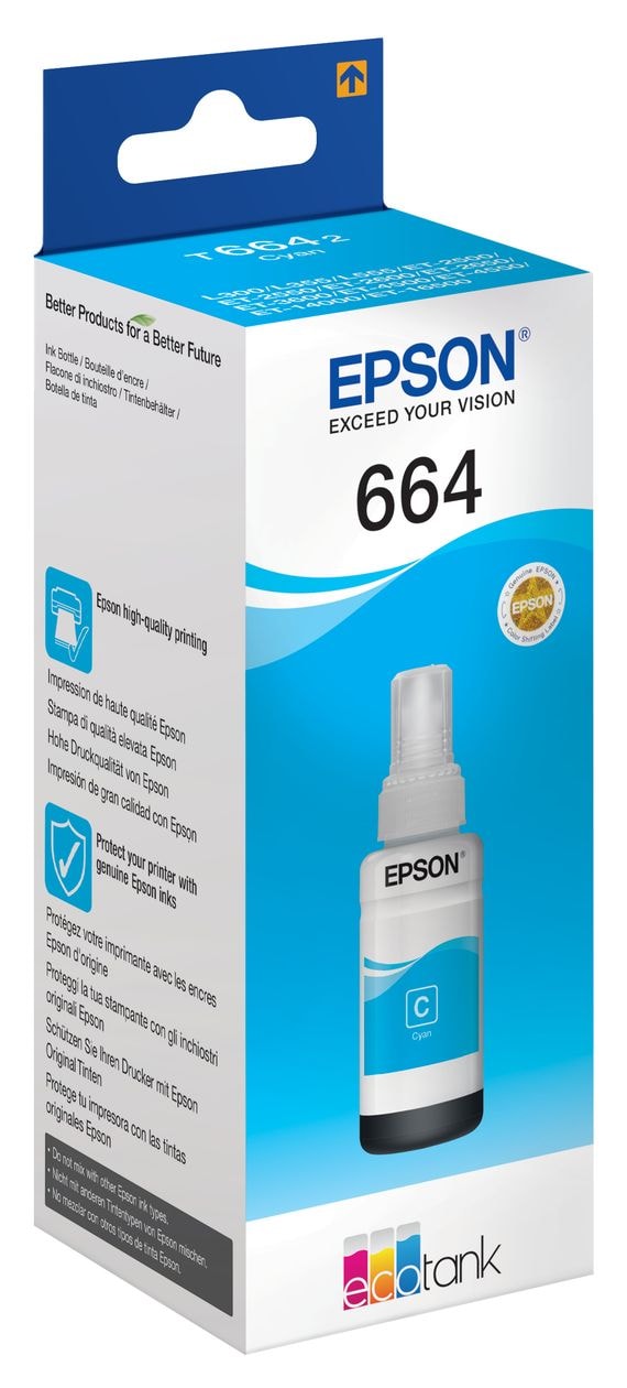 664 C13T6640 Druckerpatronen Cyan 70 ml 