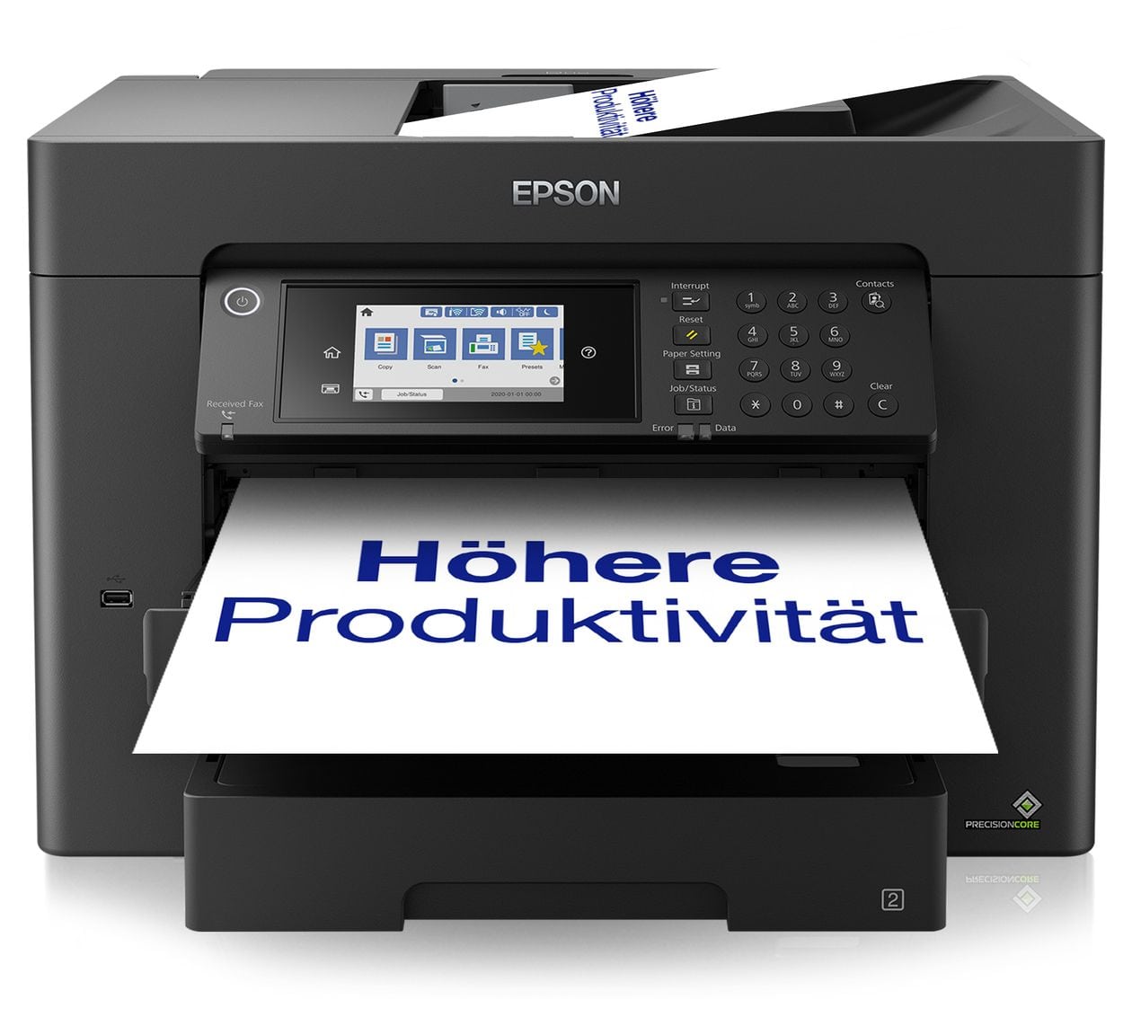 WorkForce Pro WF-7840DTWF All in One A3 Tintenstrahl Drucker 4800 x 2400 DPI 