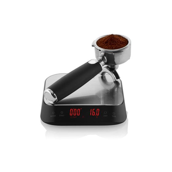 Artista Coffee Elektronische Küchenwaage bis 3 kg Genauigkeit 0,1 g  (Silber) 