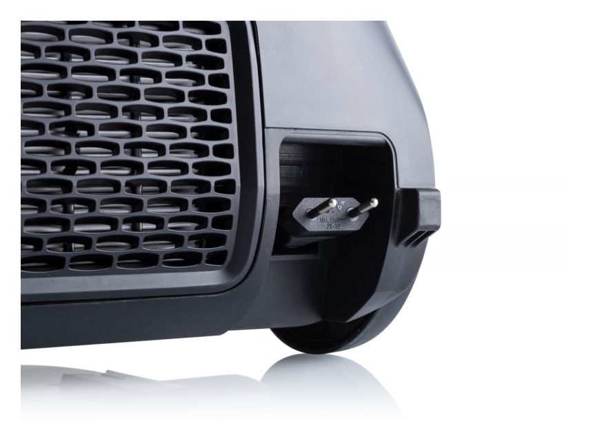 Brillan Bodenstaubsauger mit Staubbeutel 700 W  (Schwarz, Rot) 