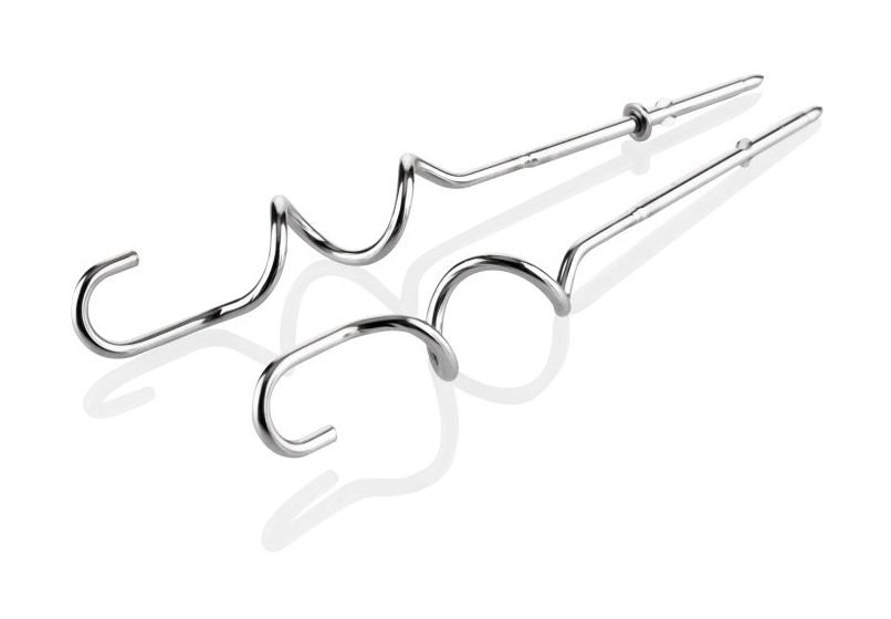 Crema III Handmixer 5 Stufen 400 W  (Grau/Weiß) 