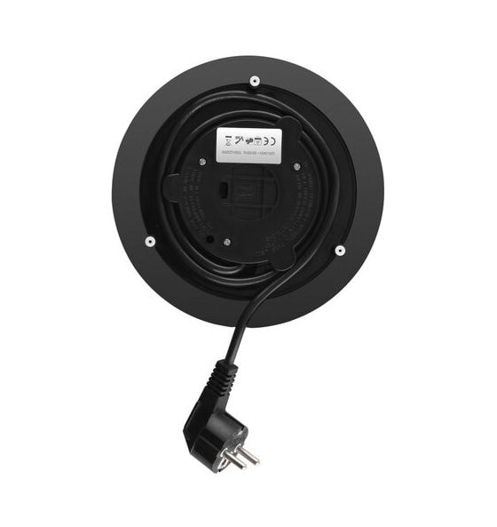 Crystal 1,7 l Wasserkocher 2200 W (Schwarz, Transparent) 