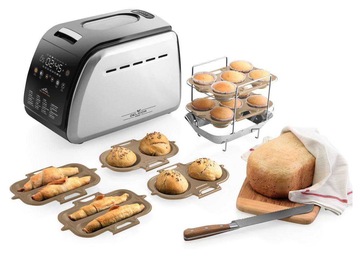 Delicca II Max Brotbackautomat für 1,5 kg 850 W 