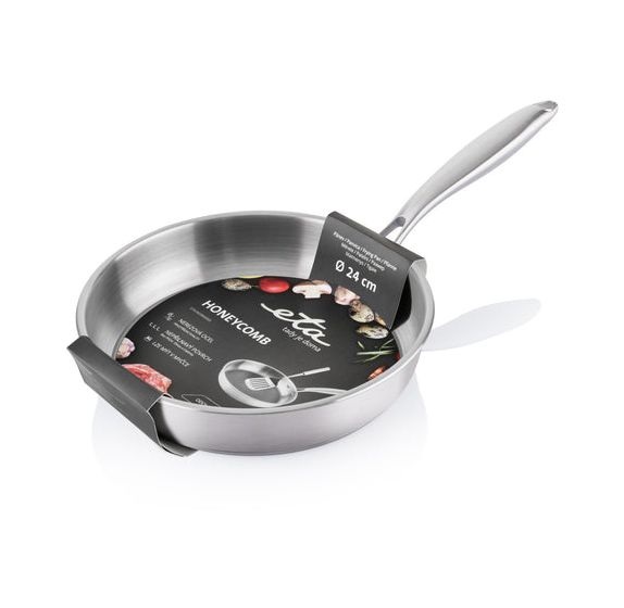 Honeycomb Allzweckpfanne 24 cm mit Wabenstrucktur spezieller Antihaft-Oberfläche sehr kratzfest 