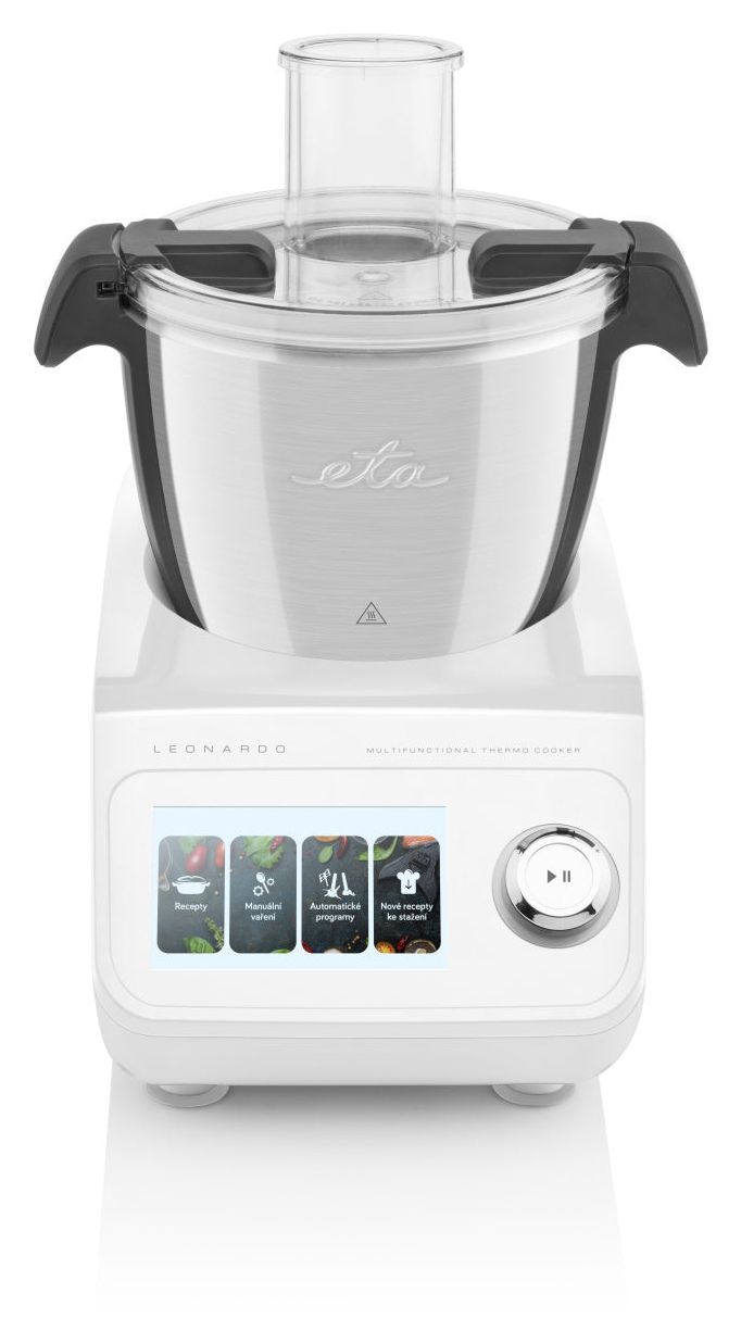 Leonardo Küchenmaschine 3,5 l mit Waage  (Weiß, Grau) 