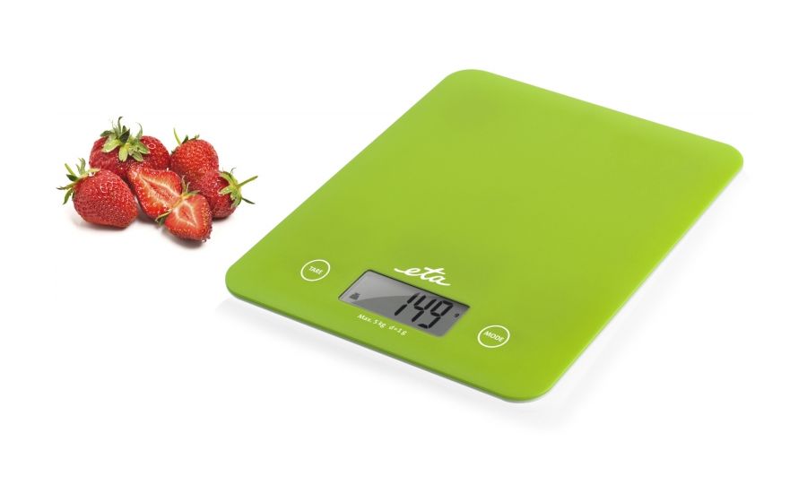Lori Elektronische Küchenwaage bis 5 kg Genauigkeit 1 g  (Grau, Weiß) 