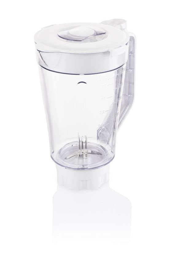 Mixnito 1,5 l Standmixer 2 Geschwindigkeiten 600 W  (Weiß) 