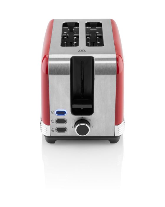 Storio Toaster 930 W 2 Scheibe(n)  (Rot) 