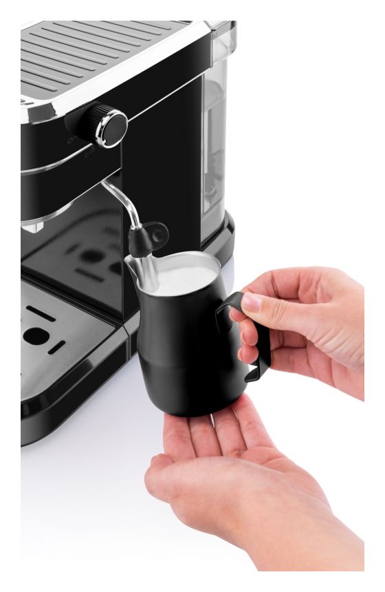 Storio Siebträger Kaffeemaschine 20 bar 1350 W  (Schwarz) 