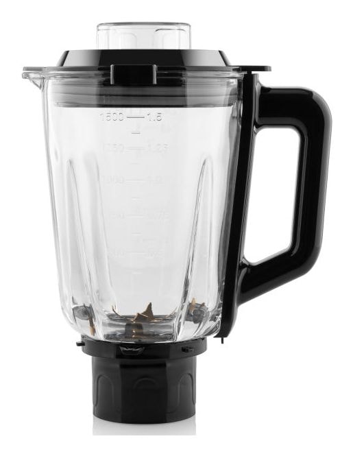Storio 1,5 l Standmixer 3 Geschwindigkeiten 1200 W (Beige, Schwarz, Transparent) 