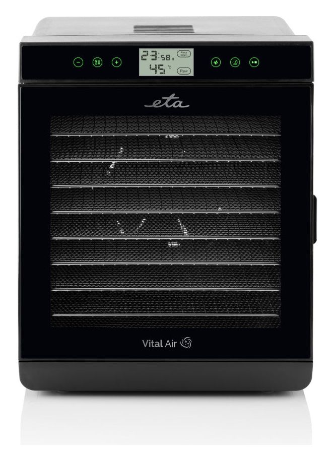 Vital Air II Dörrautomat 650 W 24 h Maximale Timer-Zeit 10 Dörrgitter 