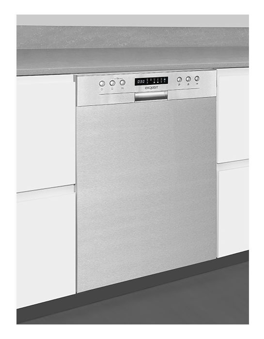EGSP9414-EF-030D 60 cm Geschirrspüler unterbaufähig Leise 14 Maßgedecke aquaStop Funktion 