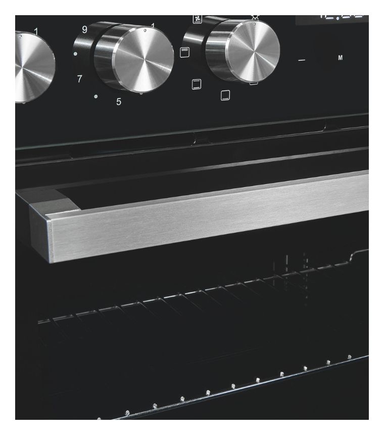EHE157-UBZ-020 Herdset 59 l mit 60 cm Glaskeramik Kochfeld 