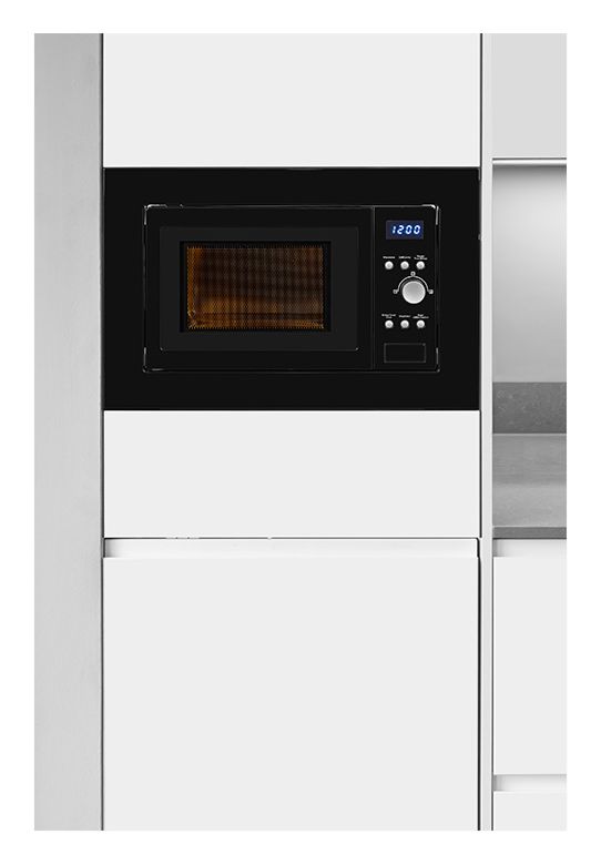 EMW1770-G-D-030 Einbau-Mikrowelle 1000 W Größe: klein 5 Stufen Grill (Schwarz) 