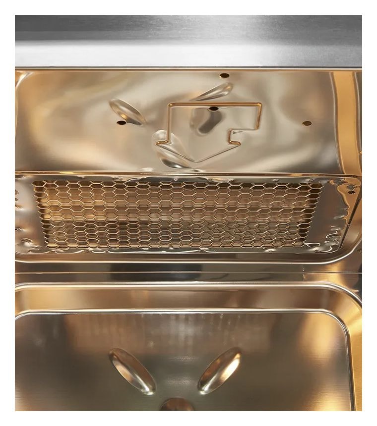 EMW20-DG-020 Einbau-Mikrowelle 1000 W Größe: klein 6 Stufen Grill (Schwarz) 