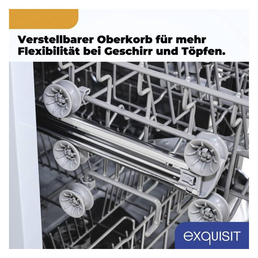 GSP6314-030C 60 cm Geschirrspüler freistehend Leise 14 Maßgedecke 