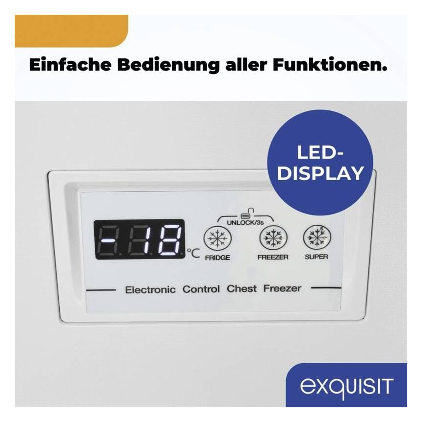 GT250-HE-040D Tiefkühltruhe Freistehend 172 kWh Jahr 
