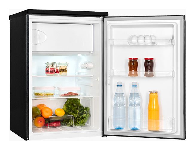 KS16-4-051C 107 l / 94 l Tischkühlschrank EEK: C 87 kWh Jahr  (Schwarz, Grau) 