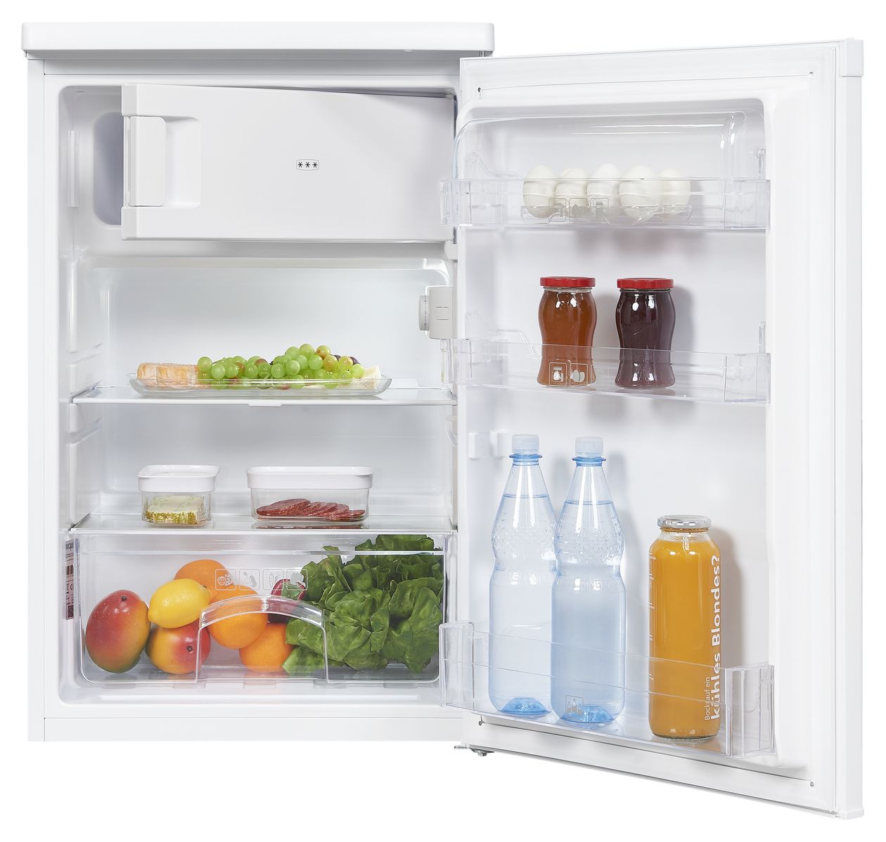 KS16-4-E-040E 95 l Tischkühlschrank EEK: E 139 kWh Jahr  (Weiß) 