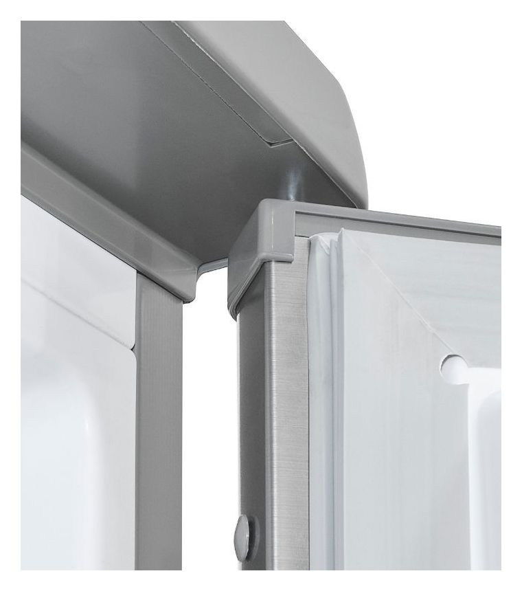 KS16-4-HE-040C 109 l / 95 l Tischkühlschrank EEK: C 89 kWh Jahr  (Edelstahl) 