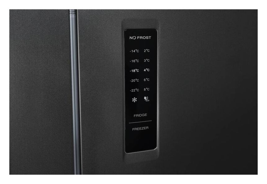 MD365-125-040D Side-by-Side Kühl-/ Gefrierkombination 237 l / 135 l 210 kWh NoFrost 1800 mm x 790 mm  (Anthrazit) 