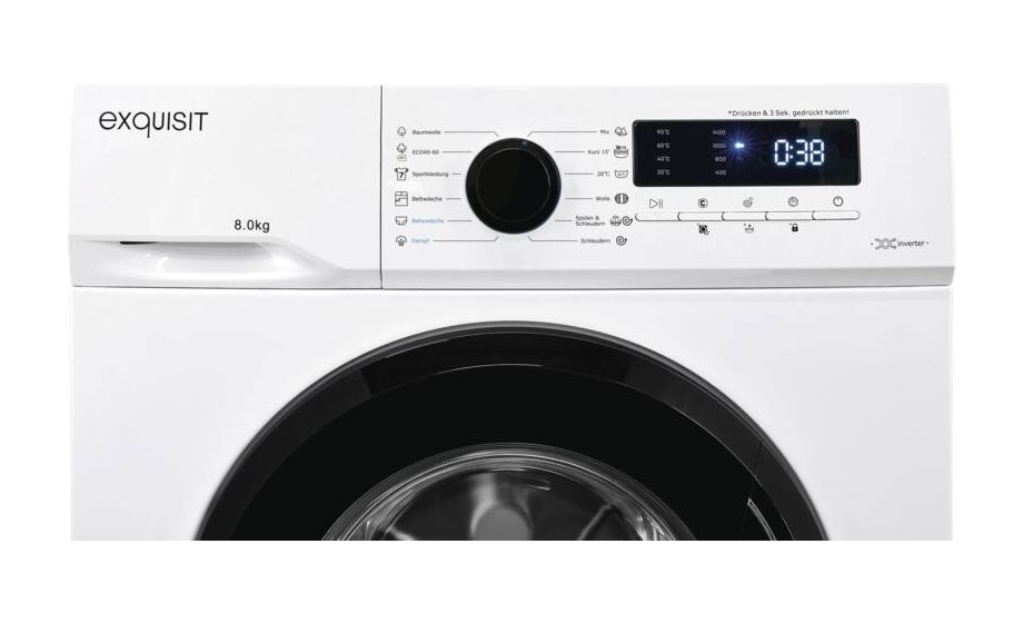 WA8014-020A 8 kg Frontlader Waschmaschine 1400 U/min aquaStop Funktion 