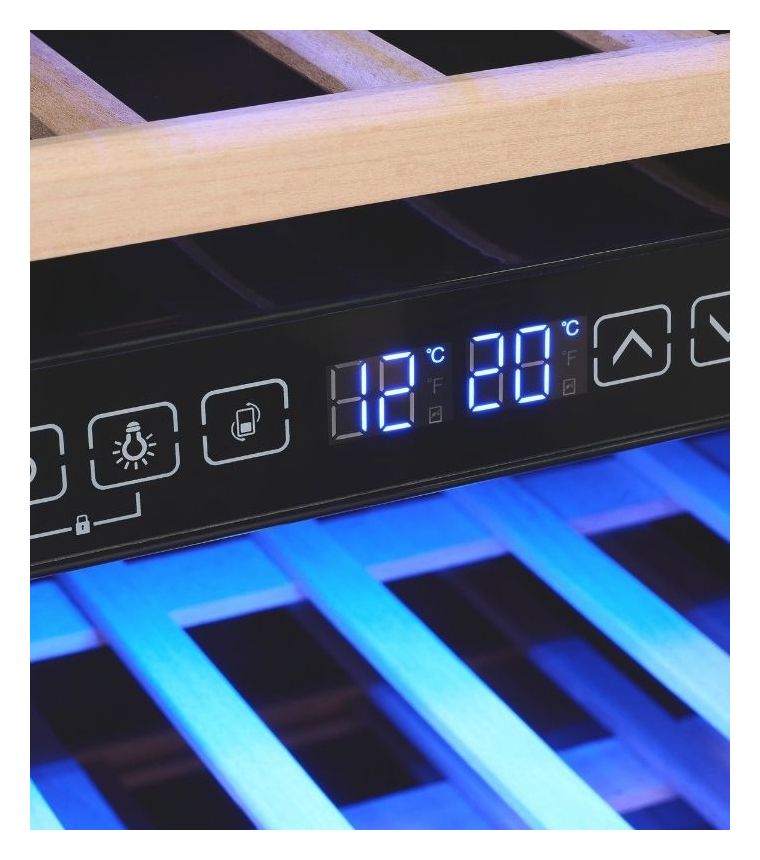 WS2-45GTE-160G Weinkühler Freistehend EEK: G 45 Flasche(n) 