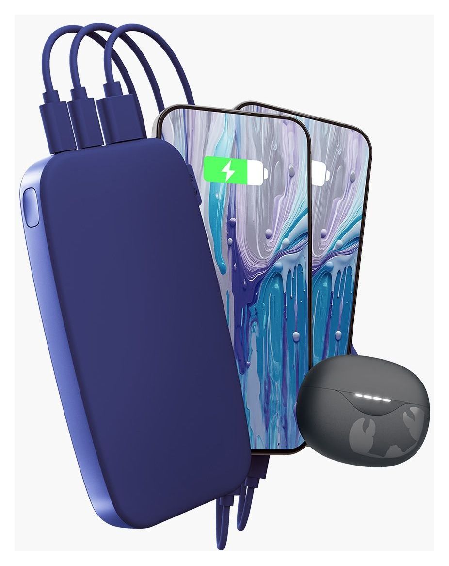 2PB18100 18000 mAh Powerbank USB Typ-C  (True Blue) 