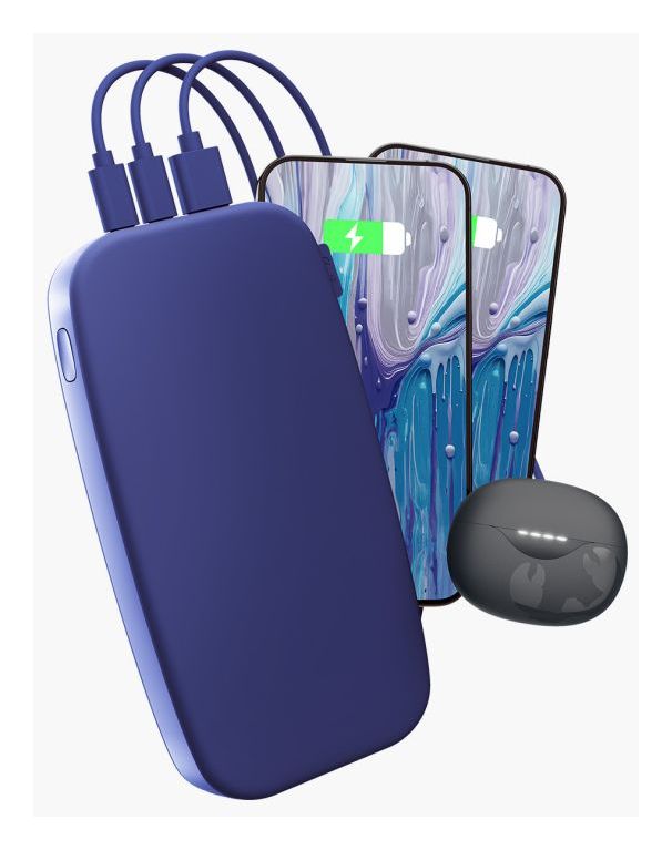 2PB27100 27000 mAh Powerbank USB Typ-C  (True Blue) 