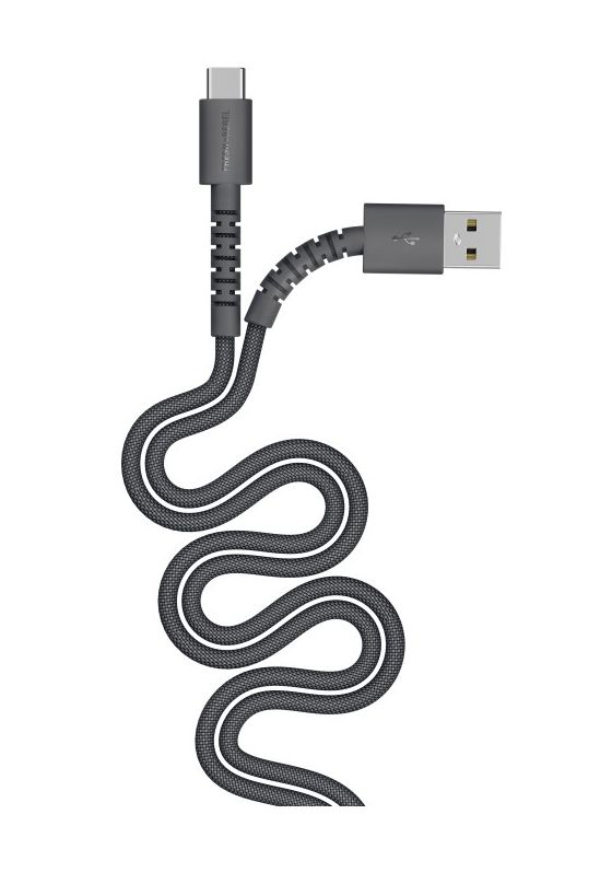 2ULC201SG Rundkabel Lightning auf USB A Männlich 2 m  (Grau) 