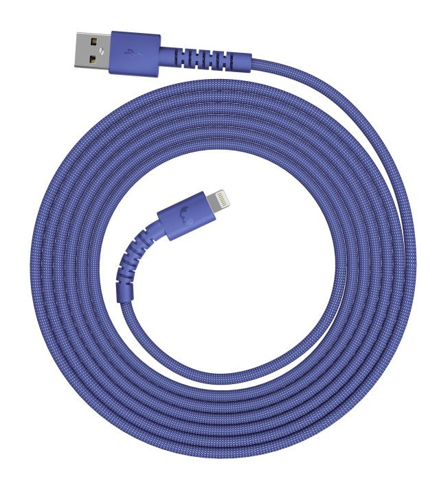 2ULC201TB Rundkabel Lightning auf USB A Männlich 2 m  (Blau) 
