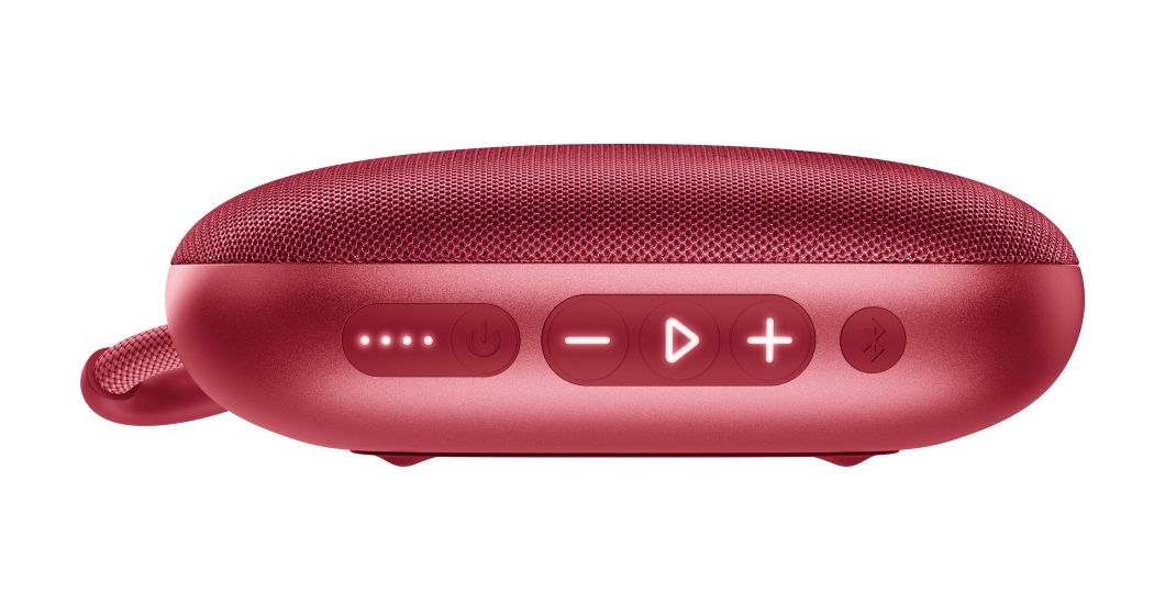 Bold S3 5 W Bluetooth Lautsprecher IPX6 Laufzeit bis 15 h  (Rot) 