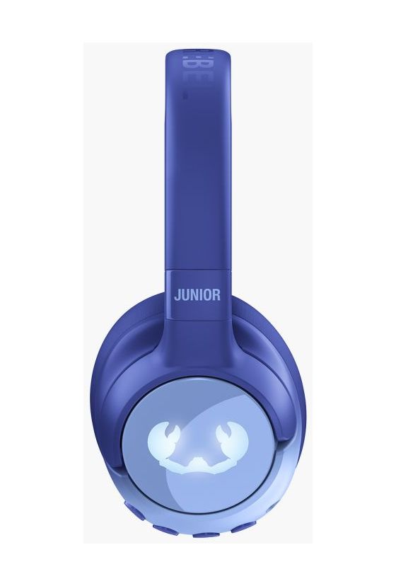 Clam Junior Ohraufliegender Bluetooth Kopfhörer kabellos 60 h Laufzeit USB Typ-C  (Blau) 
