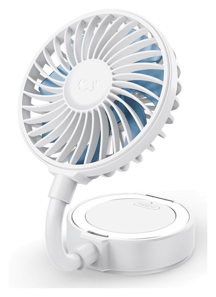 Magnetic Fan Handventilator  (Weiß) 