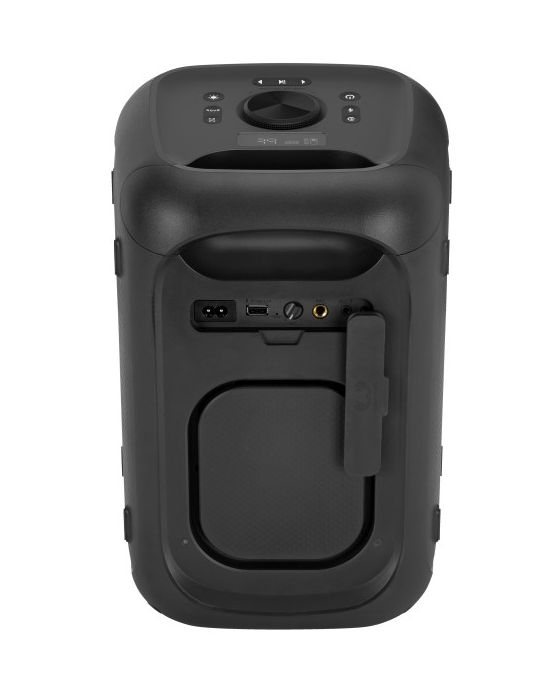 Party Loud Medium 50 W Bluetooth Lautsprecher IPX7 Laufzeit bis 20 h  (Schwarz) 