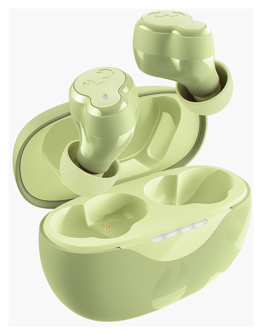 Twins Breez In-Ear Bluetooth Kopfhörer kabellos 7 h Laufzeit USB Typ-C  (Grün) 