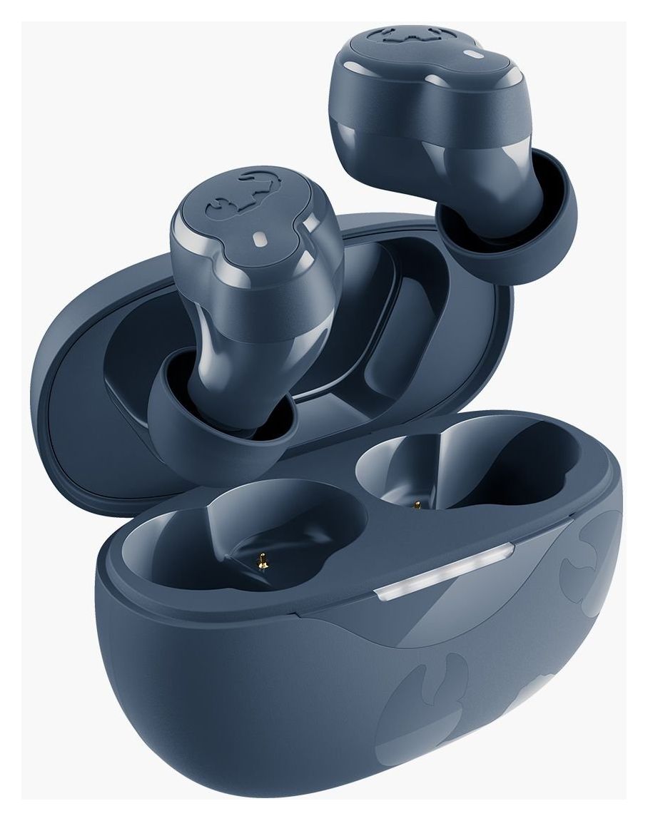 Twins Breez In-Ear Bluetooth Kopfhörer kabellos 7 h Laufzeit USB Typ-C  (Blau) 