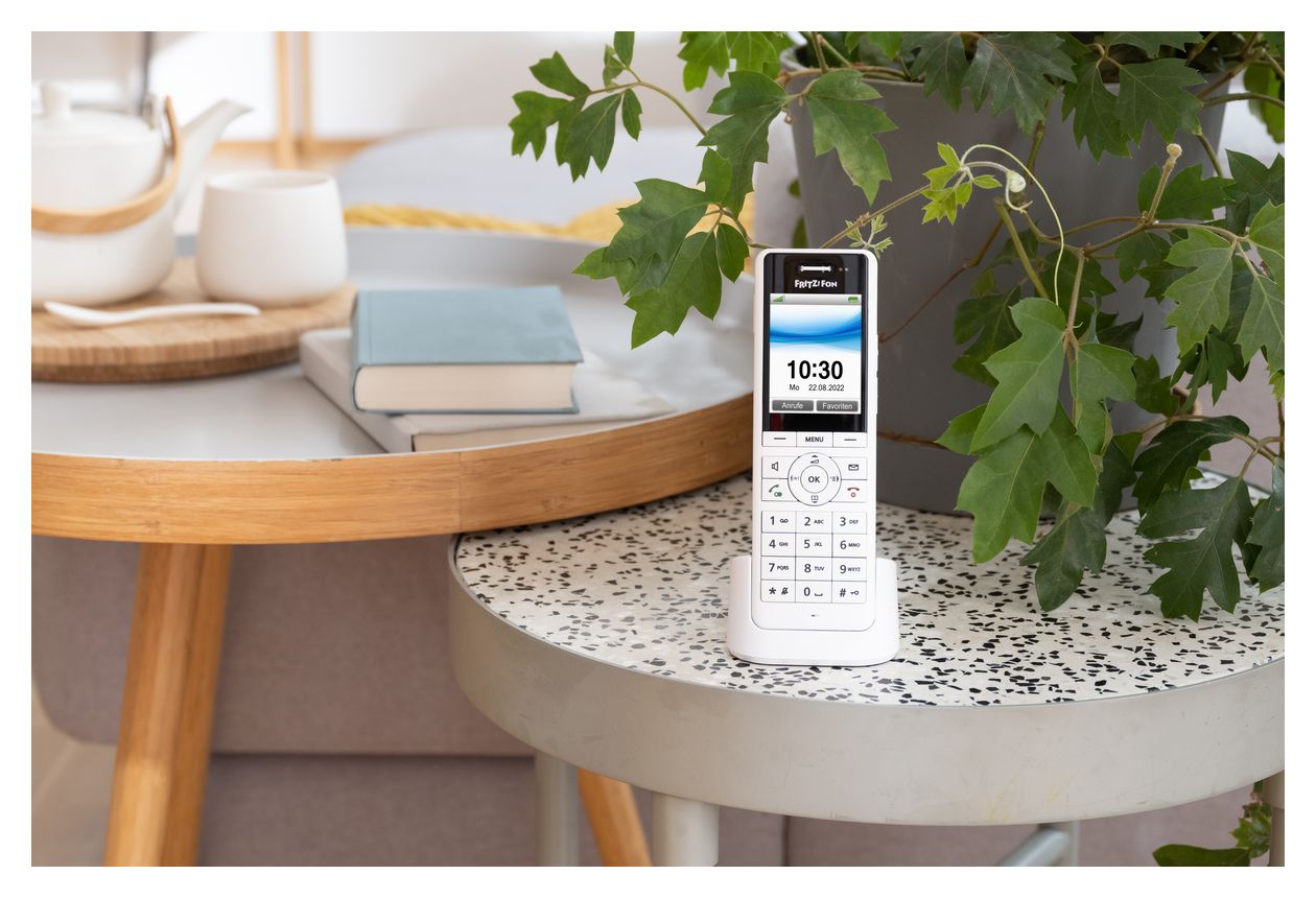 FRITZ!Fon X6 DECT-Telefon  (Weiß) 