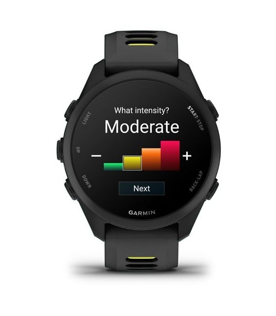 Forerunner 170 Digital 30 mm Smartwatch Rund  (Schwarz) 