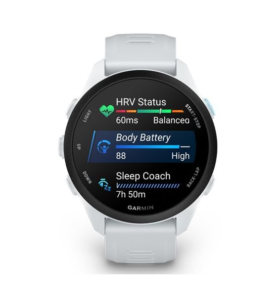 Forerunner 170 Digital 30 mm Smartwatch Rund  (Weiß) 