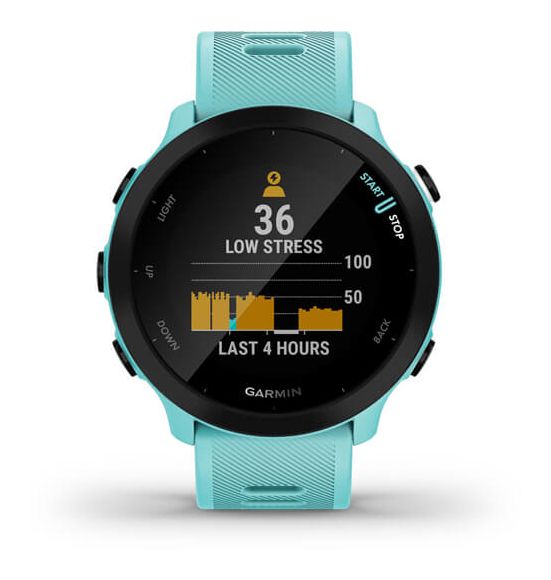 Forerunner 55 Digital 42 mm Smartwatch Rund 