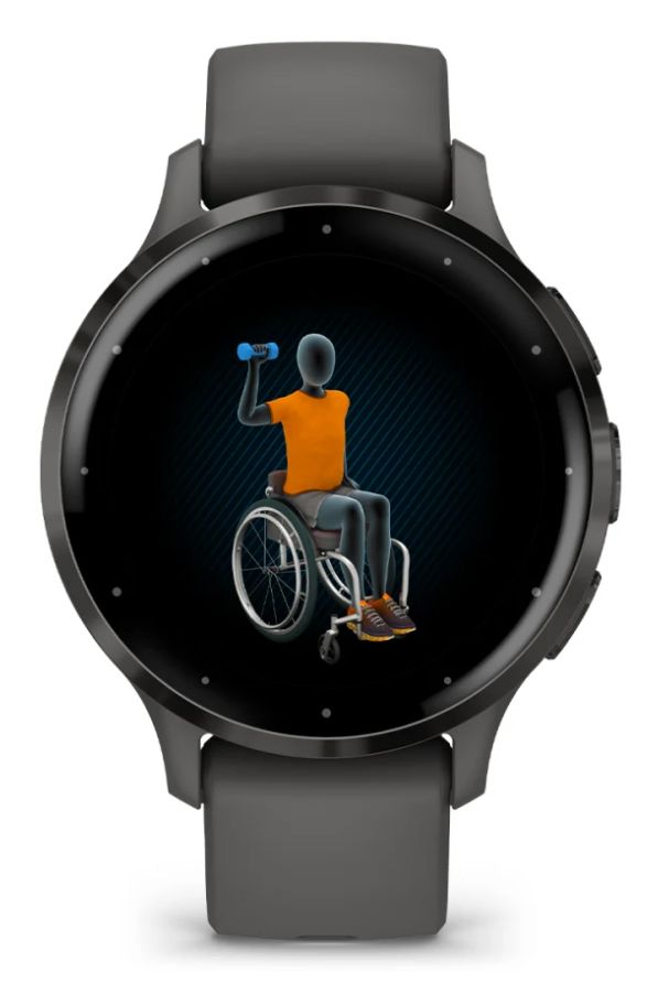 Venu 3S Digital 41 mm Smartwatch Rund  (Grau) 