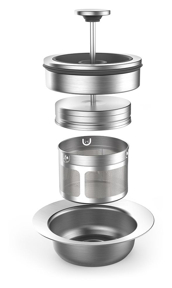 42440 Design Advanced Plus Teemaschine  (Edelstahl) 