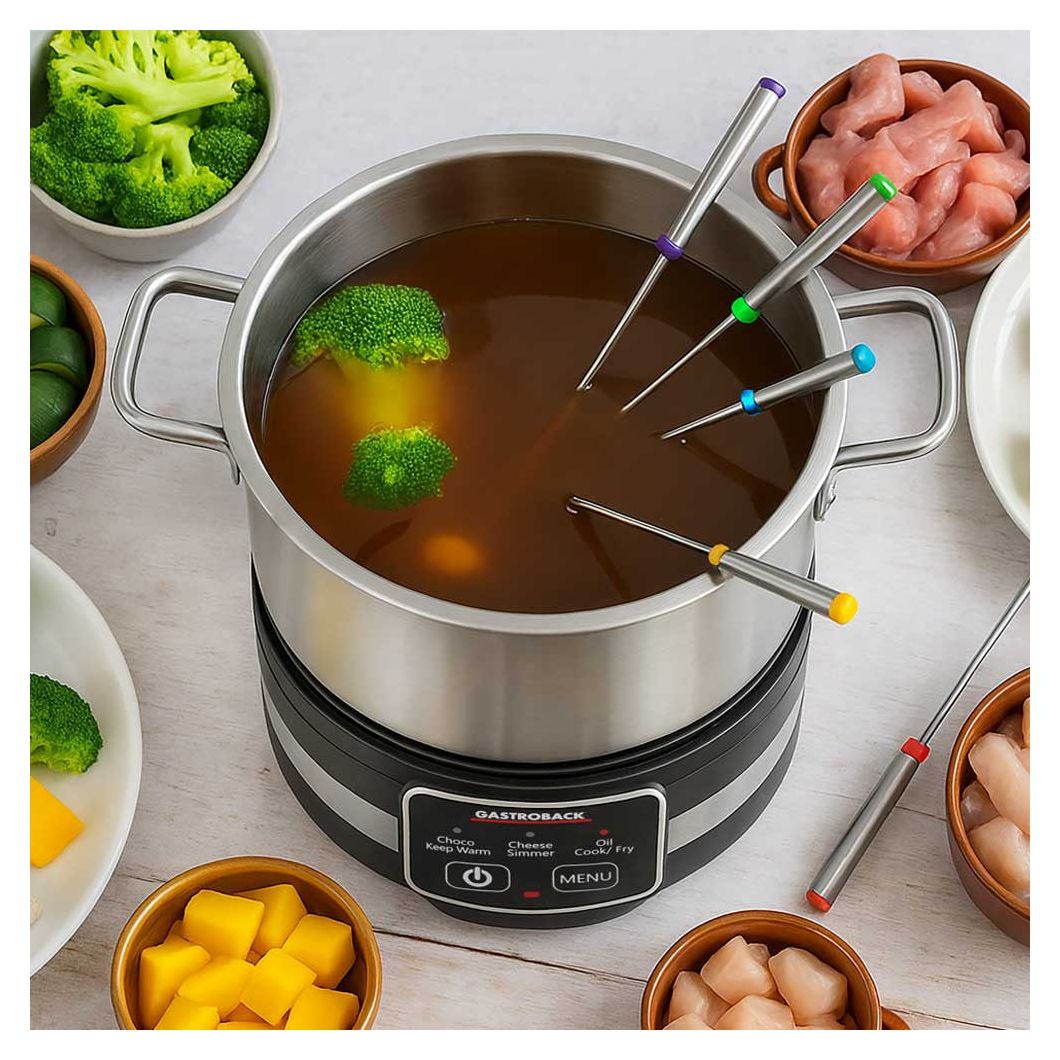 42568 Fondue Multicook 4-in-1 & Kochplatte 8 Person(en) 1200 W 