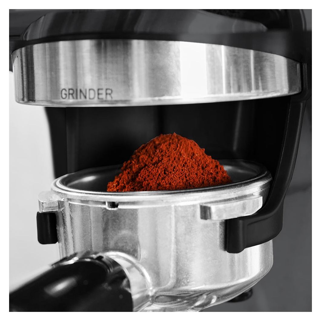 42627 Design Advanced Urban Duo Siebträger Kaffeemaschine 15 bar 3000 W  (Schwarz) 