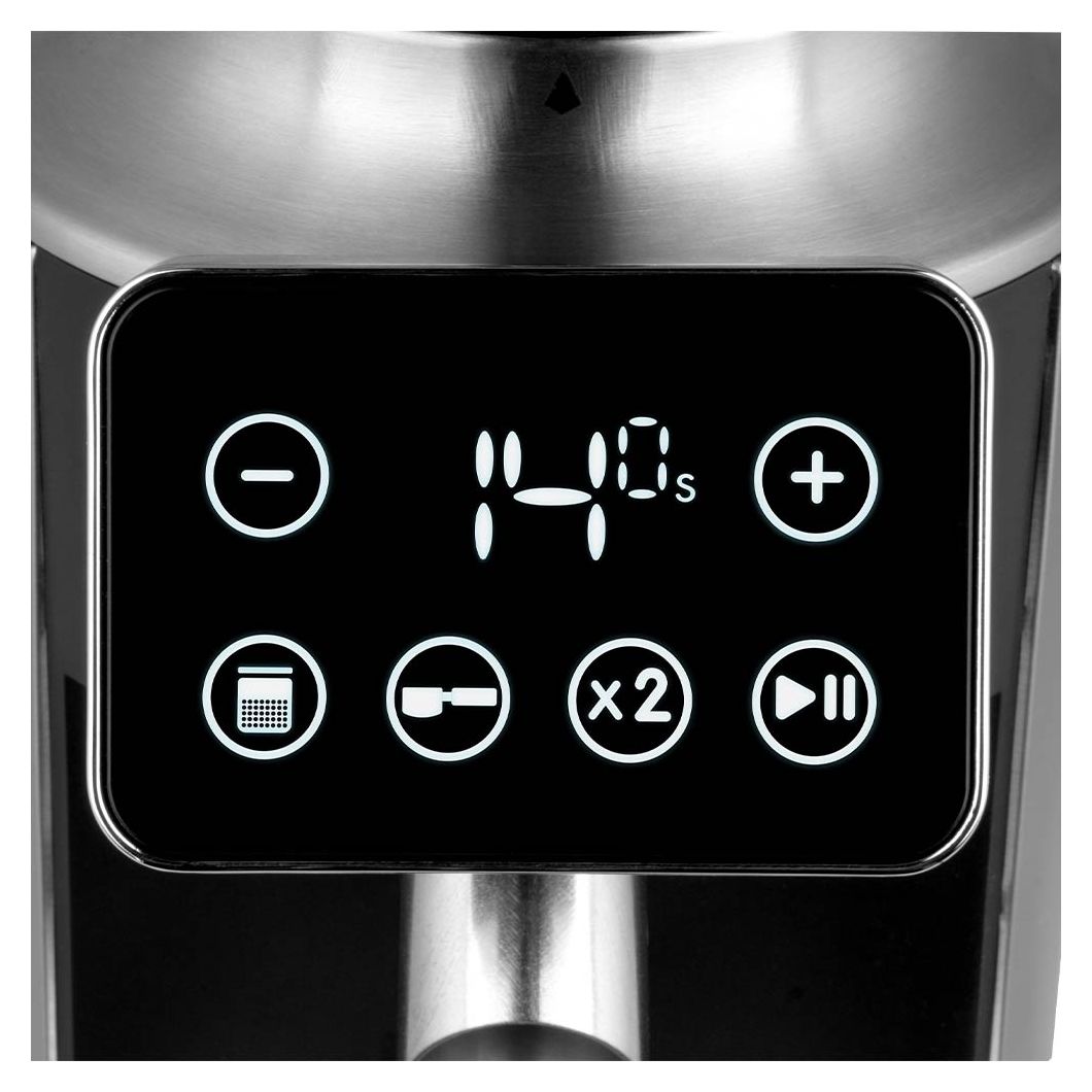 42644 Pro Touch 30 Kaffeemühle für 300 g 150 W (Schwarz, Transparent) 