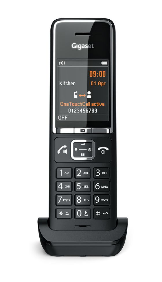 550HX Analoges/DECT-Telefon  (Schwarz) 