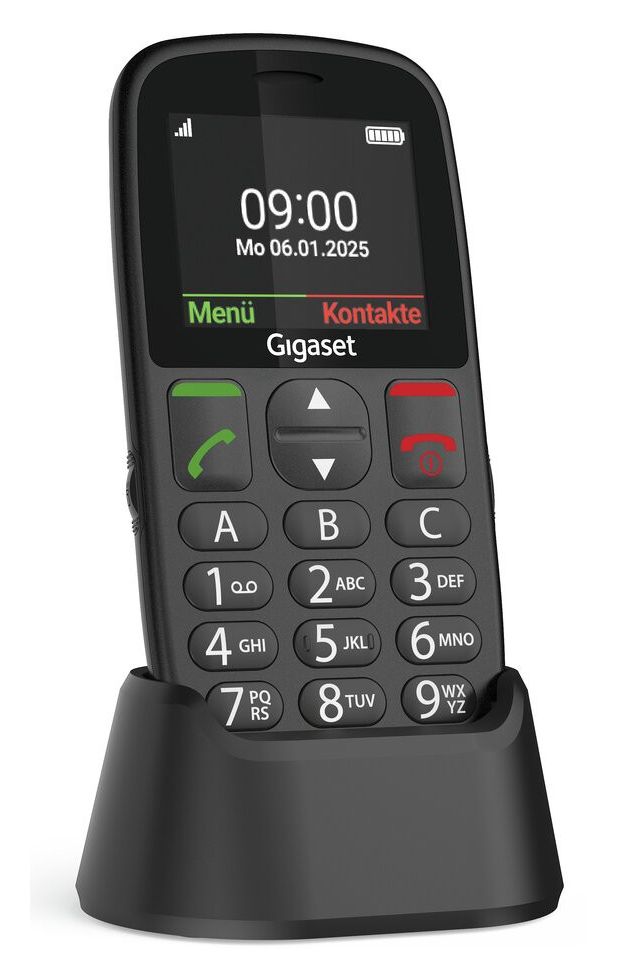 GL395 2G Smartphone 5,59 cm (2.2 Zoll) 0,3 MP Single SIM  (Schwarz) 